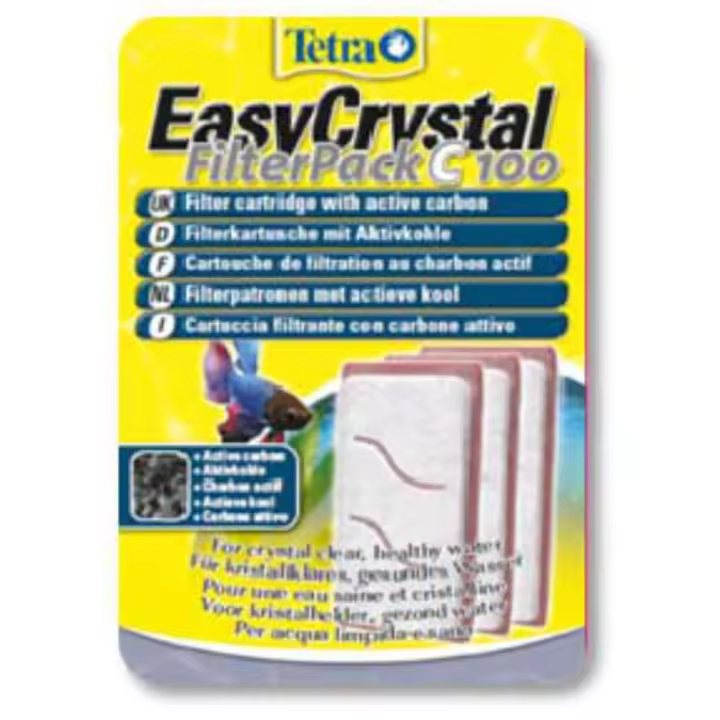 Tetra -  EASY CRYSTAL 100 CARBON ACTIVO - 1