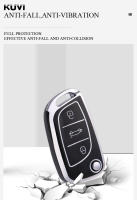 Funda De Llave De Coche Nueva TPU Para Citroen C1 C2 C3 C4 C5 XSARA PICA Peugeot 306 407 807 DS3 DS4 DS5 DS6 Cubierta De Copia De Llave Fob - details 6