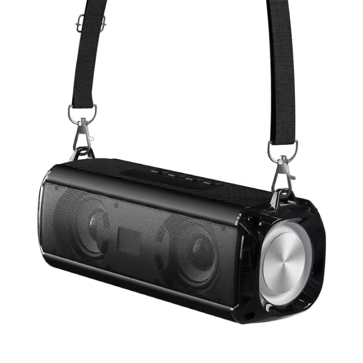 Altavoz portátil con Luz LED RGB y Bluetooth 5,0 Micrófono EBS-045 Integrado soporte de tarjeta TF REPRODUCTOR DE Música inalámbrico - 1