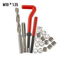 Kit De Reparación De Hilos Métricos Helicoil Para Coche Herramienta De Reparación De Coche M5 M6 M8 M10 M12 M14 15pcs/20pcs/30pcs - details 15