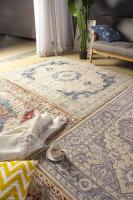 VIKAMA Alfombra De Estilo Persa Retro Plegable Y Lavable Imitación De Cachemira Para Entrada Puerta Dormitorio Sala De Estar Resistente Al Agua Y Antideslizante - details 6