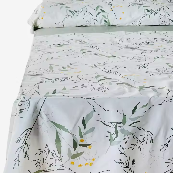 Juego de Sábanas Algodón Estampado Floral – Alo Home - 1
