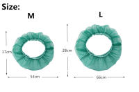 Cubierta De Jaula Para Pájaros De Nylon Malla Fácil De Limpieza Protector De Semillas Accesorio Aireado Para Jaula De Perro Parrot - details 4