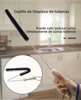 Cepillo De Limpieza Para Máquina De Lavar 1PC Cepillo Para Tubo De Secadora Cepillo De Limpieza Interna De La Cilindro De La Máquina De Lavar Material De Acero Inoxidable - details 2