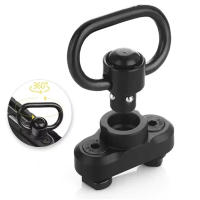 Adaptador De Montaje De Correa 1.25" Con Estudioso Giratorio Para Ar15 Accesorios De Caza Para Rifle QD Mlok Rail Fijación Rápida - details 0