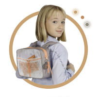 Decuevas Toys - Silla gemelar plegable - NOVEDAD - multiposición para muñecas de hasta 52 cm - Coche REBORN plegable con sombrilla - Incluye bolso, tela acolchada y bandeja portaobjetos - Marca: Decuevas Toys - details 4