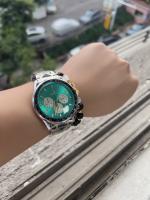 Reloj De Pulsera De Lujo Para Hombre Resistente Al Agua Con Fecha Y Luminiscencia Reloj De Cuarzo De Acero Inoxidable Deportivo Y Casual - details 0