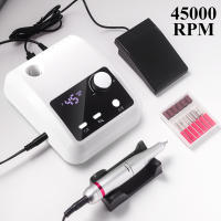 Máquina De Uñas Eléctrica De Alta Calidad Con Pantalla HD Y 45000 RPM Herramienta Profesional Para Manicura Y Pelacera De Metal - details 3