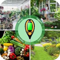 Nueva Medidor De pH Del Suelo 3/4 En 1 Prueba De Luz Humedad Ácida Para Plantas Jardín Flores Kit De Prueba De Suelo - details 13