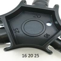 Herramientas De Fontanero Reamador Interno Externo 16 20 25mm Para Tubo De Plástico Y Aleación De Aluminio Calibrador PPR Pieza De Fijación Para Reparación De Tubos De Agua - details 3
