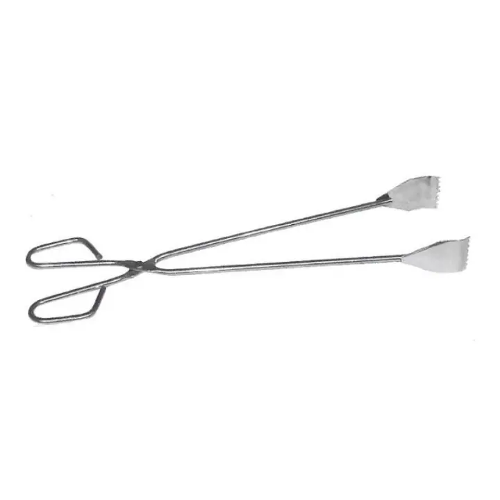Garcima tenaza ref-14 c barbacoa inox 30x6 cm 50430 - 1