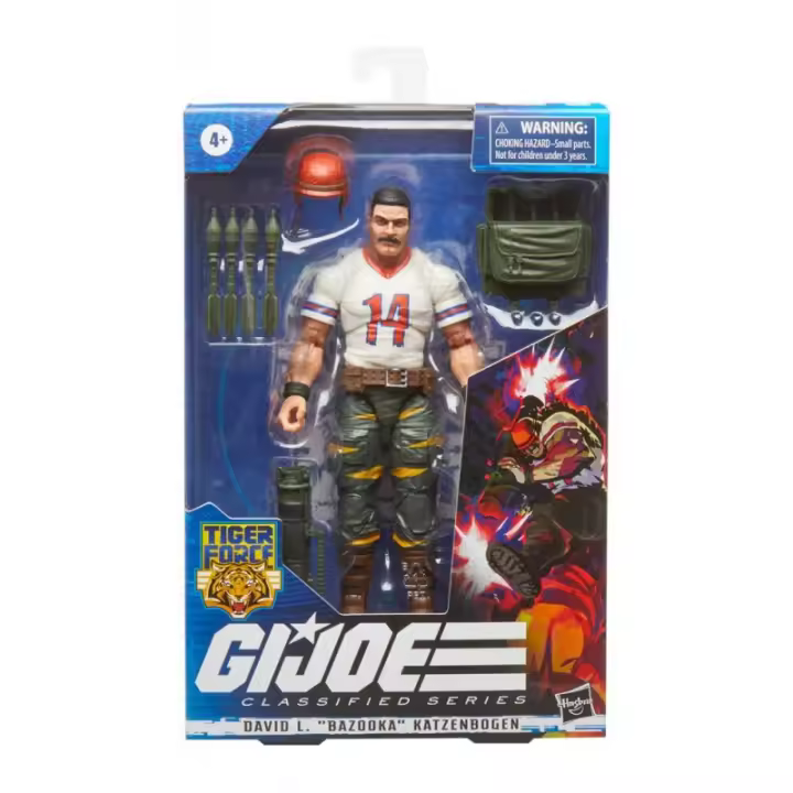 G.I. Joe Classified Series Figura 2023 Tiger Force: David L. Bazooka Katzenbogen 15 cm - 1