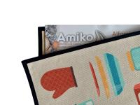 ALFOMBRA DE COCINA AMIKO MODELO CHEF CON MEDIDA 60X40 CM. - details 3