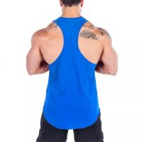 Camiseta Deportiva Sin Mangas Para Hombre Estilo Fitness Y Gimnasio Secado Rápido Transpirable Verano Y-Back Mesh Para Ejercicio Y Musculación - details 4