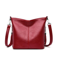 Nuevo Bolso de hombre con borlas de cuero genuine De Fashion European y Americana para Mujer, Bolso de Mensajero de cuero casual, simple y versátil - details 0