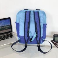 Mochila Ligera Y Impermeable De Viaje Al Aire Libre Con Colores Contrapuestos Mochila Diaria Versátil Moda Bolsos Para Hombres Y Mujeres - details 2