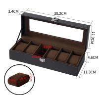 Caja De Relojes Organizador De 20 Slots En Cuero PU Para Hombres Caja De Exhibición De Relojes Regalo Con 61012 20 Espacios - details 14