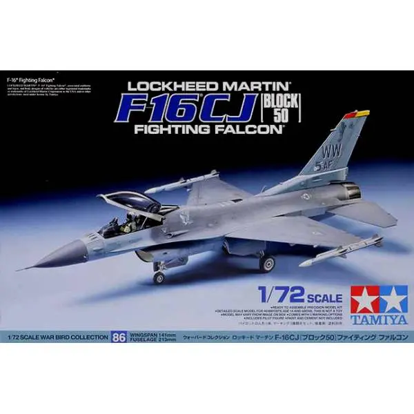 F16CJ Block 50 Fighting Falcon Tamiya-60786 - 1