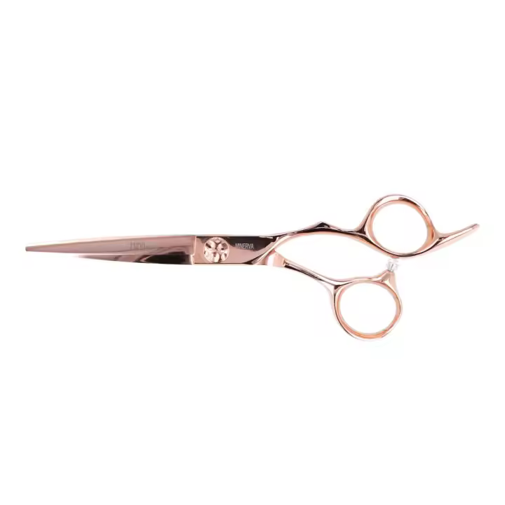 TIJERA CORTE 6" MINERVA ROSE GOLD (marca: Eurostil) - 1