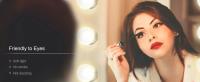 Espejo De Maquillaje Con Luz LED Bombilla USB Cargable Iluminación Para Mesa De Vestir Baño Dimmerable Luz De Vanidad - details 4