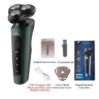 Afeitadora Eléctrica Para Hombres Potente Máquina De Barba Recargable Afeitado Diario Compacta Ligera Coge Cómodamente En La Mano - details 5