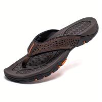 Sandalias De Taconcito Para Hombre Ligera Antideslizante Quick-Drying Para Uso Interior Y Exterior En Verano Confortables Para Playa - details 0
