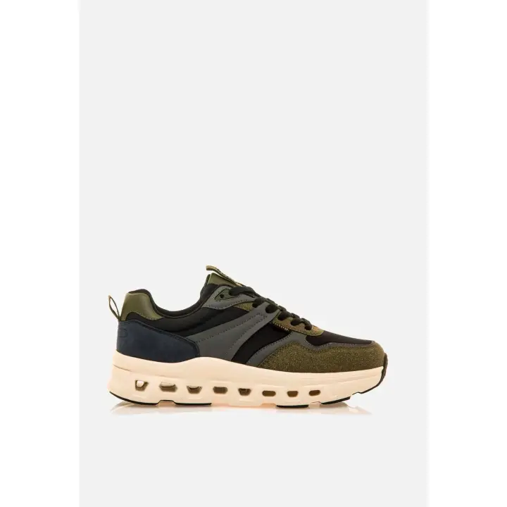 Deportivo de hombre negro Mustang 84758 - 1
