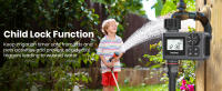 Sistema De Riego Inteligente Insoma Con Timer Automático Sprinkler Programador Para Jardín IPX5 Pantalla LCD Material Plástico Resistente Al Agua - details 5