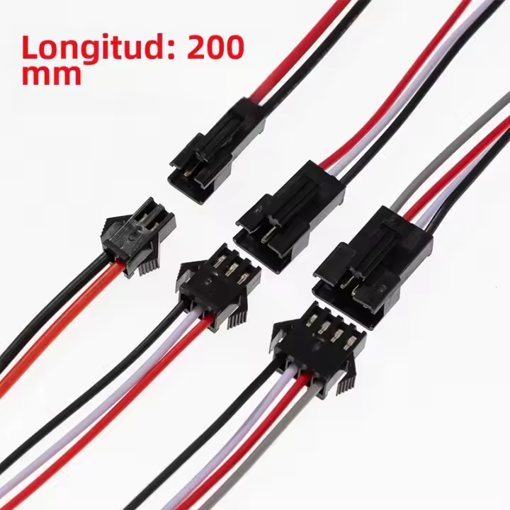 10 Pares De Conectores De Terminal SM Hombre a Mujer Para Cable LED Foco De Techo Conector De Cable De Terminales Mecánicos - 1