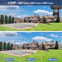 Cámara De Seguridad IP PTZ Inalámbrica 6K 12MP Trípode Exterior Con Seguimiento Automático Protección Y Vigilancia CCTV Impermeable - details 3