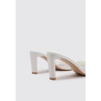 Dulceida NICOLE Mules De Tacón Mujer Blanco - details 2