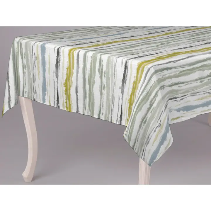 Mantel Hulehule Tex - Hule Huletec Estampado de Lineas Composición100% PVC Impermeable Anti manchas - ASNA GREEN - 1
