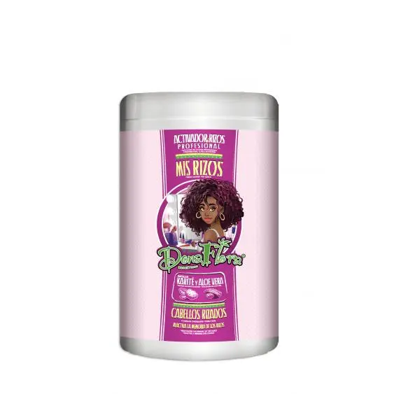 Activador de Rizos Donaflora Mis Cachos 1000ml - Hidrata y Define el Cabello Rizado - 1