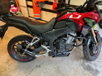 Escape De Motocicleta Modificado mid Link Pipe Para Honda CBR500 CBR500R CB500F CB500X CB400 CBR400 CB400X CB400F 2016-2022 Pieza Individual - details 4