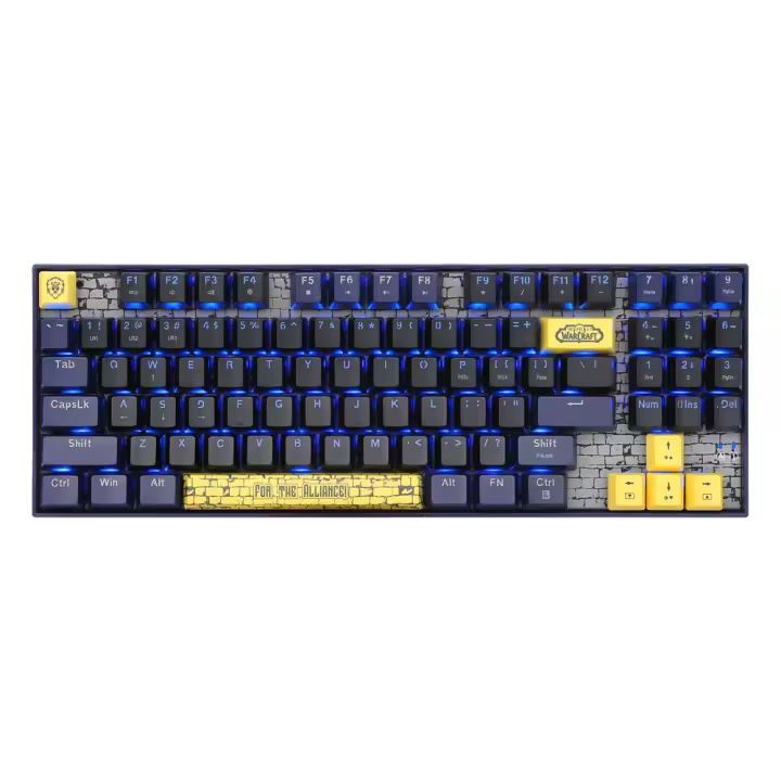 Teclado Mecánico De Juego Blizzard YGM1 USB Con Cable Desmontable De 89 Teclas Para Laptop Y Pc Compatible Con Tablet Y Computadora - 1