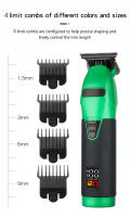 Wireless Barber Trimmer máquina de afeitar Eléctrica Profesional de Corte de pelo de los hambres - details 10