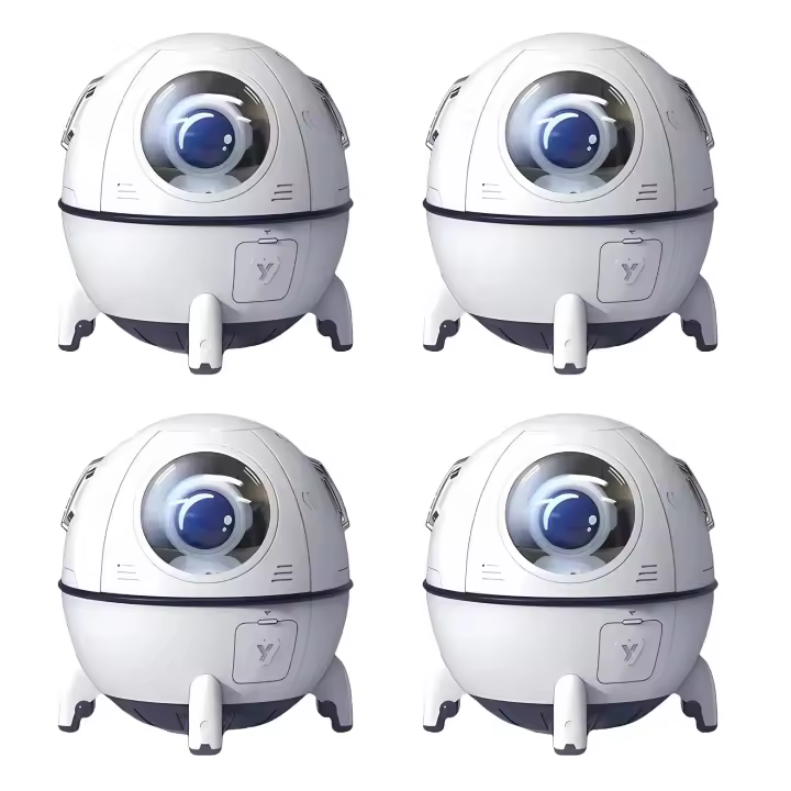 Humidificador de Aire de Astronauta 220ml - Decoración de Dormitorio y Oficina - 1