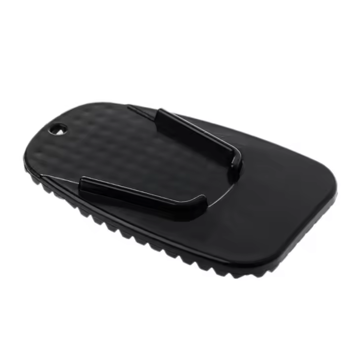 Universal Soporte De Pies Para Motos Y Scooters Extensor De Base Antideslizante Placa De Aluminio Ampliada Para Motocicleta - 1