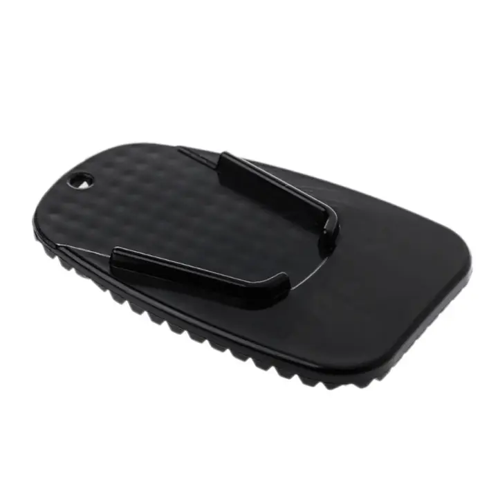 Universal Soporte De Pies Para Motos Y Scooters Extensor De Base Antideslizante Placa De Aluminio Ampliada Para Motocicleta - 1