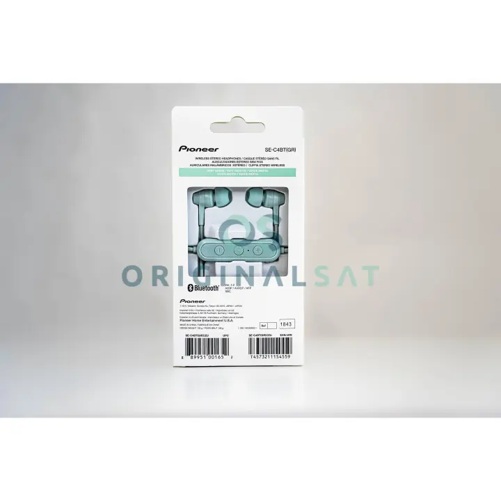 Pioneer SE-C4BT - Auriculares Bluetooth Verde for an Enhanced Listening Experience - 1