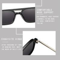 Gafas De Sol Cuadradas Vintage Para Hombres Y Mujeres Protección UV400 Marco Grande Estilo De Los Años 70 Gafas De Verano - details 6