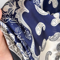 Nueva Bufanda De Mujer IROJEFF 2024 Verano Delgada ImpresiónPremium Chiffón Pañuelo Musulmán Paisley Chal Sobre Raya De Seda - details 3