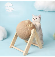 Juguete Para Gatos Pelota De Ropa Sisal Para Mordeduras Y Arrastre Juego De Agarre Para Gatos Jovenes Y Adultos Muebles Resistentes Al Desgaste - details 4