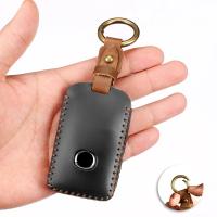 Estuche De Cuero Genuino Para Llaves De Coche Compatible Con Mazda Protector De Llave Japonés Accesorios De Decoración Para Automóviles Apta Para Llaves De 3 Y 4 Botones - details 4