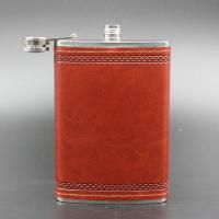 Flasque De Hips Con Taza 9Oz De Acero Inoxidable Para Licor Regalo Para Hombres Set De Alcohol Con Cuero PU Y Botiquín Portátil Para Exteriores Whiskey - details 4