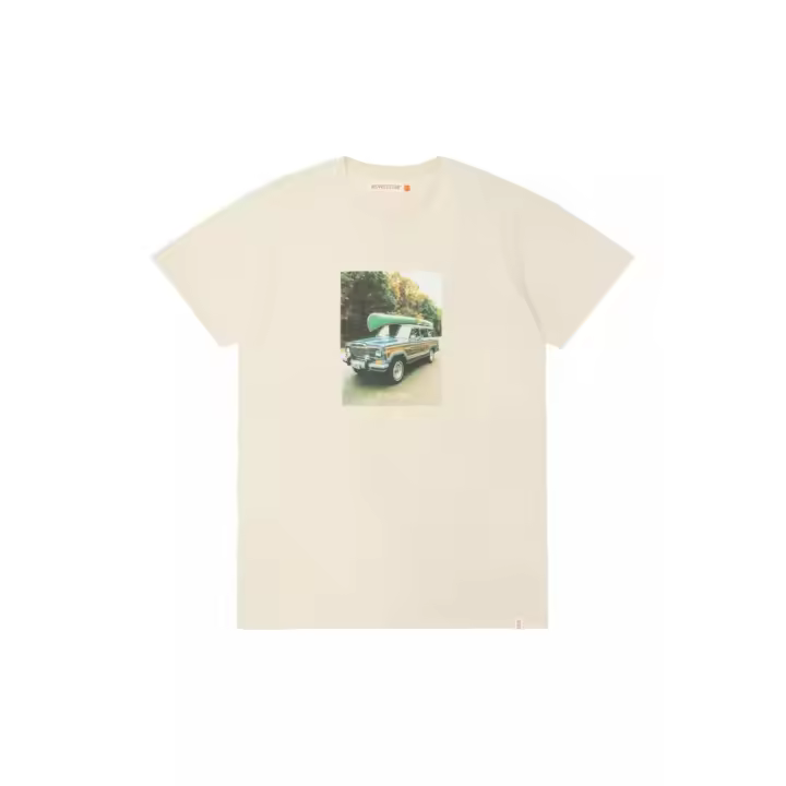 Rvlt Revolution Camiseta Hombre Roa Off-White - 1