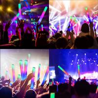 15/20Pcs LED Glow Sticks Coloridos Y RGB Para Fiestas Navidad Cumpleaños Boda Fiesta Supplies De Luz En Oscuridad - details 7