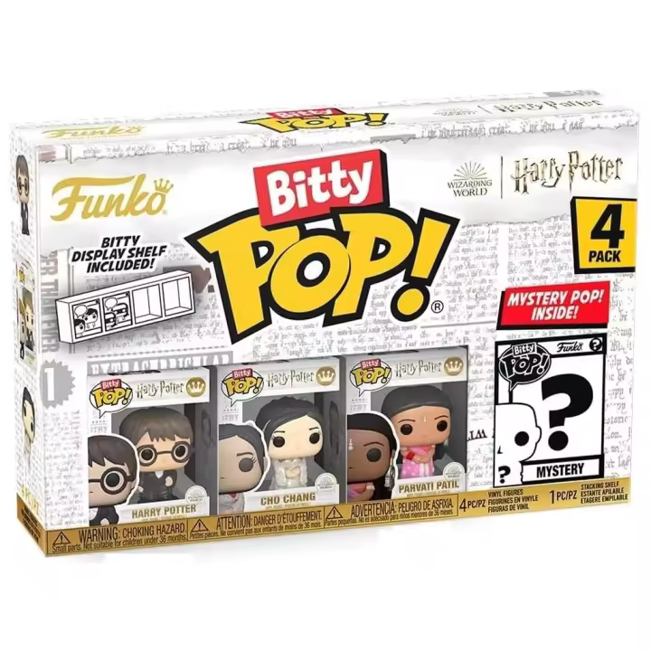 Funko Pop Bitty Harry Potter Pack 4 Mini Figuras con Harry Potter - 1