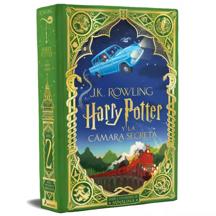 Libro HARRY POTTER 2 Y LA CAMARA SECRETA ED MINALIMA Editorial SALAMANDRA INFANTIL Y JUVENIL Tapa dura - 1
