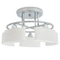 vidaXL Lámpara de techo pantalla cristal elipse 5 bombillas E14 200 W - details 1